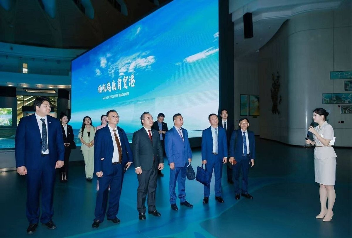 农林渔业部赴海口招商 推动中柬农业投资对接