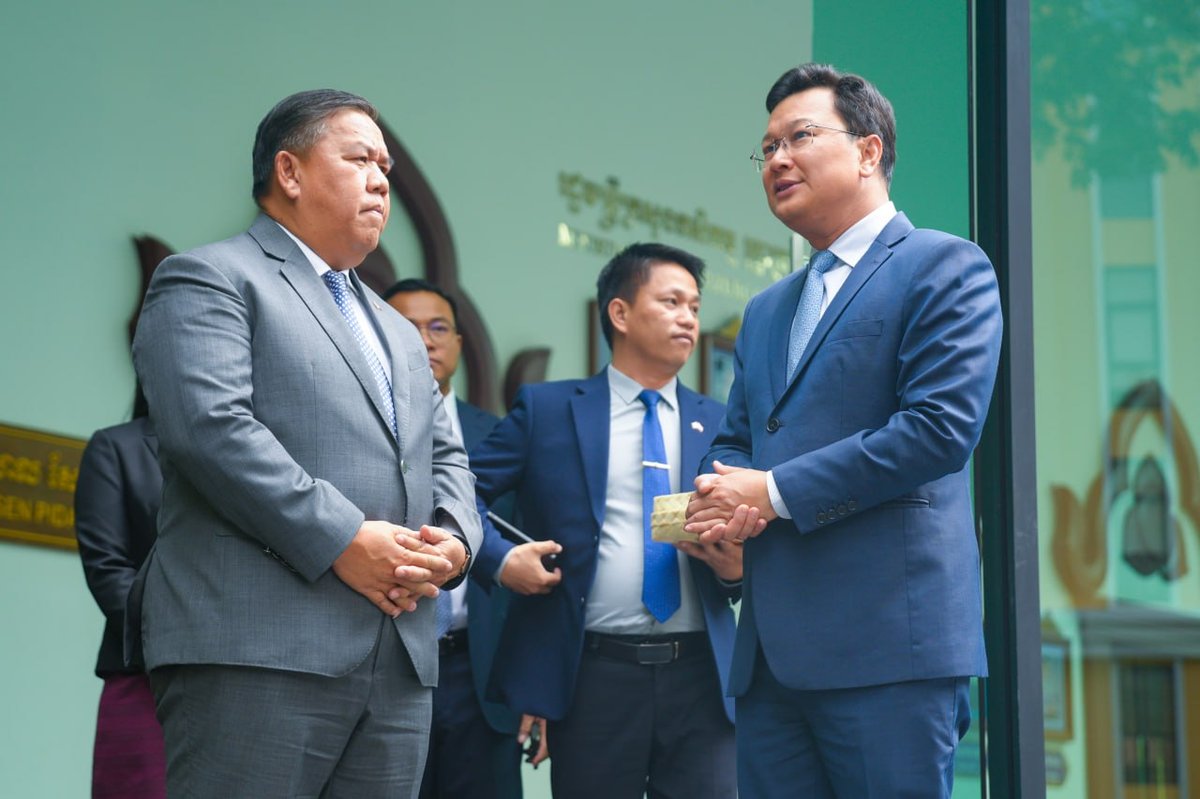 柬埔寨农业部与老挝大使会晤 聚焦钾肥供应与农产品贸易