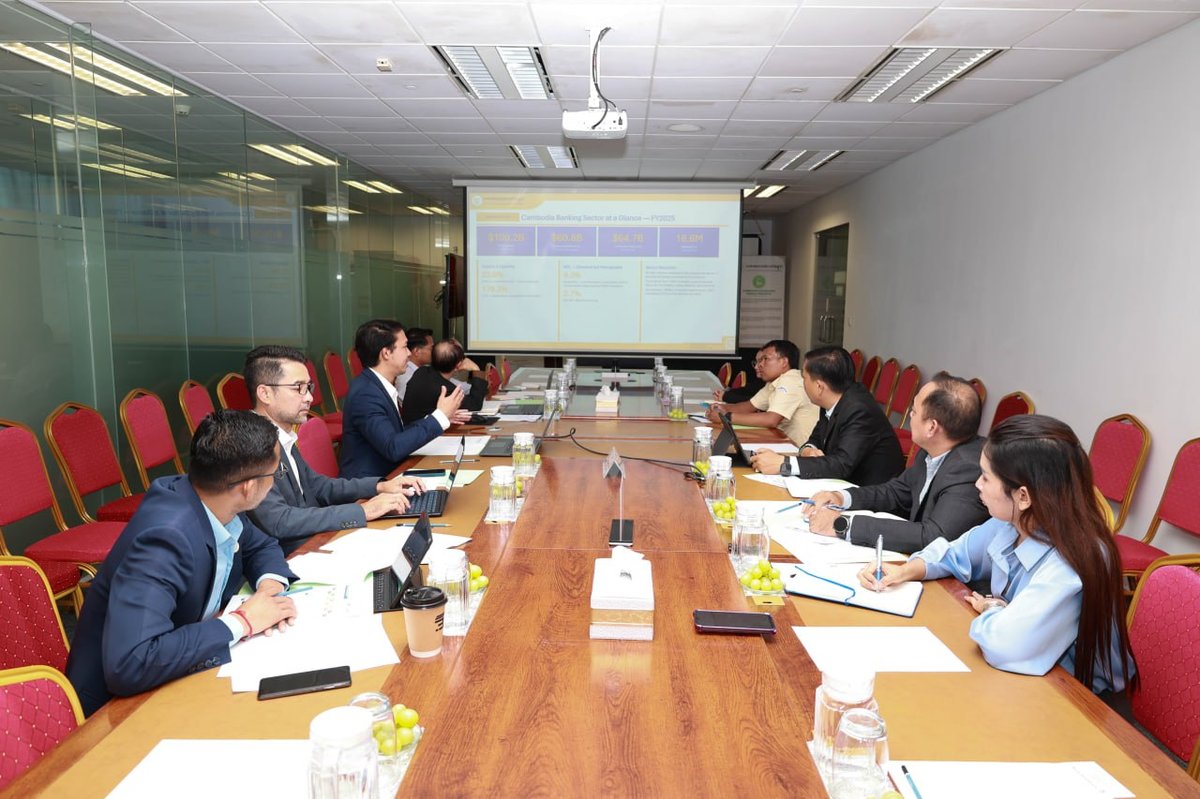 柬埔寨银行协会与国家社保基金局探讨数据共享合作