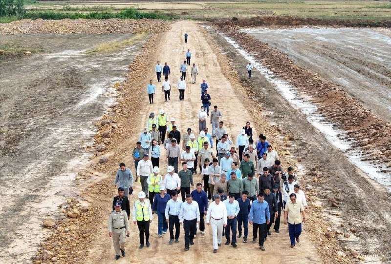 孙占托视察德崇扶南运河工地 强调严守技术标准