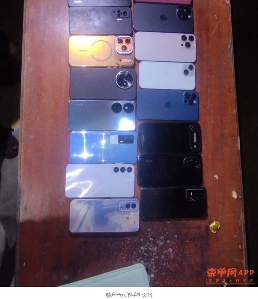 13名中国籍人员涉诈在磅湛省被捕 多数无合法证件