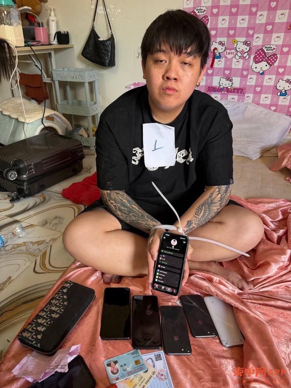 巴域市再扫电诈窝点 9名外籍嫌犯落网 涉案设备被扣