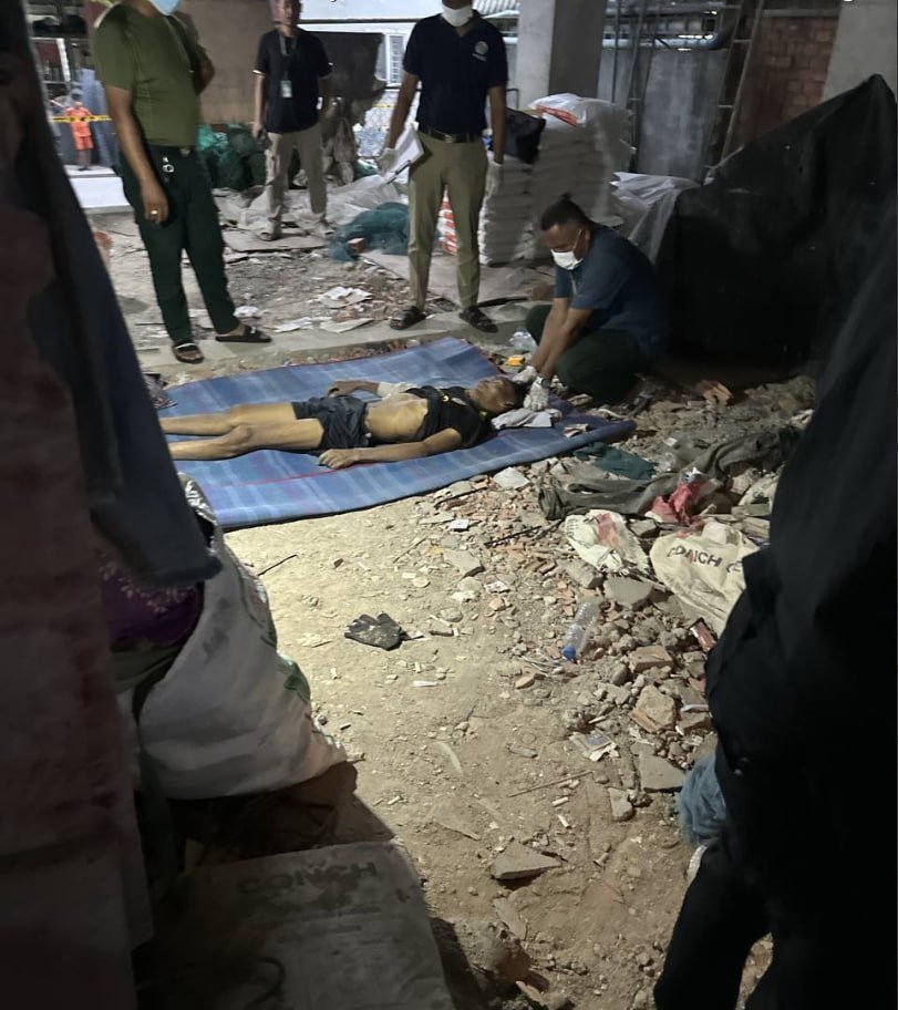 西港4区O2区域发生坠楼事件 一名男子当场身亡