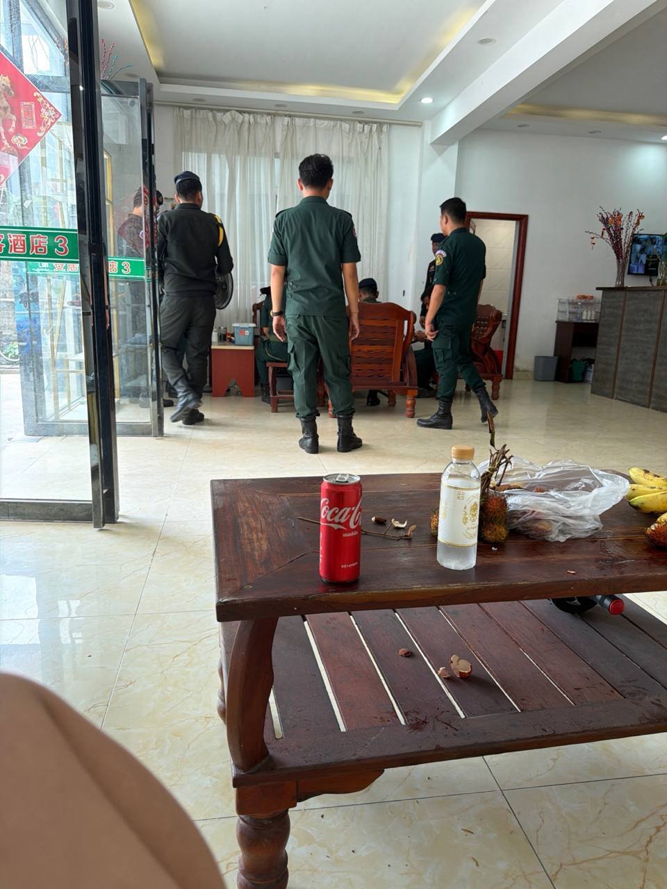 西港军警突击检查酒店 安居酒店已被重点排查