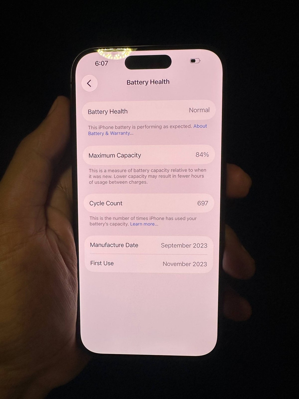 iPhone 15 Pro 128G转让 98成新 售价$5