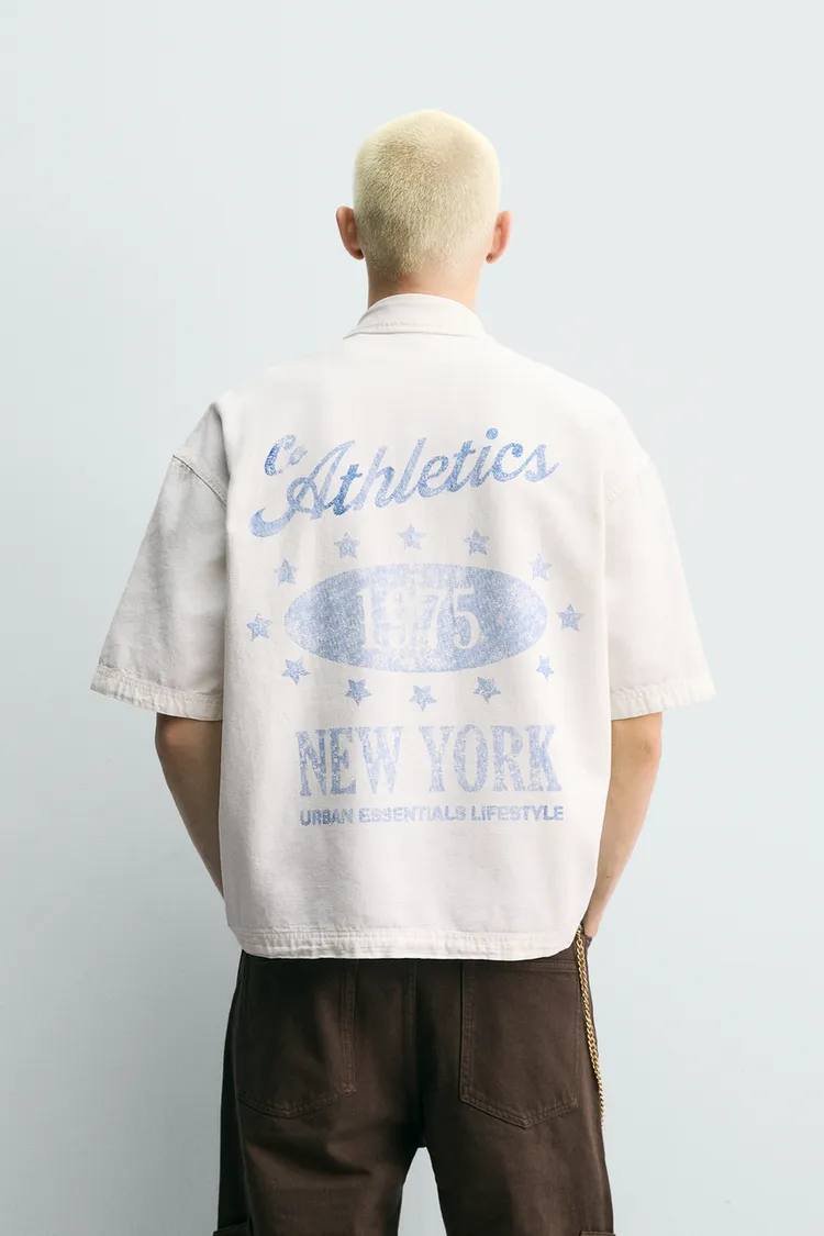 Zara柬埔寨新款印花衬衫上市 售价199900瑞尔