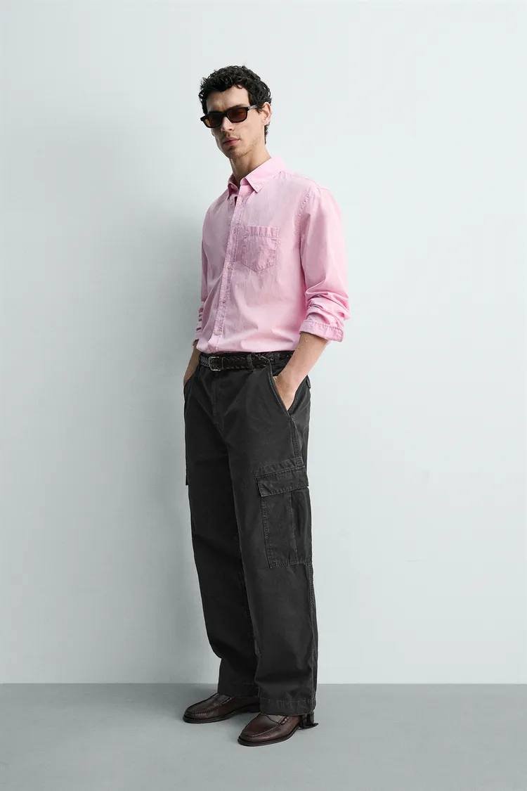 Zara柬埔寨门店上新 水洗工装裤售价34.99万瑞尔