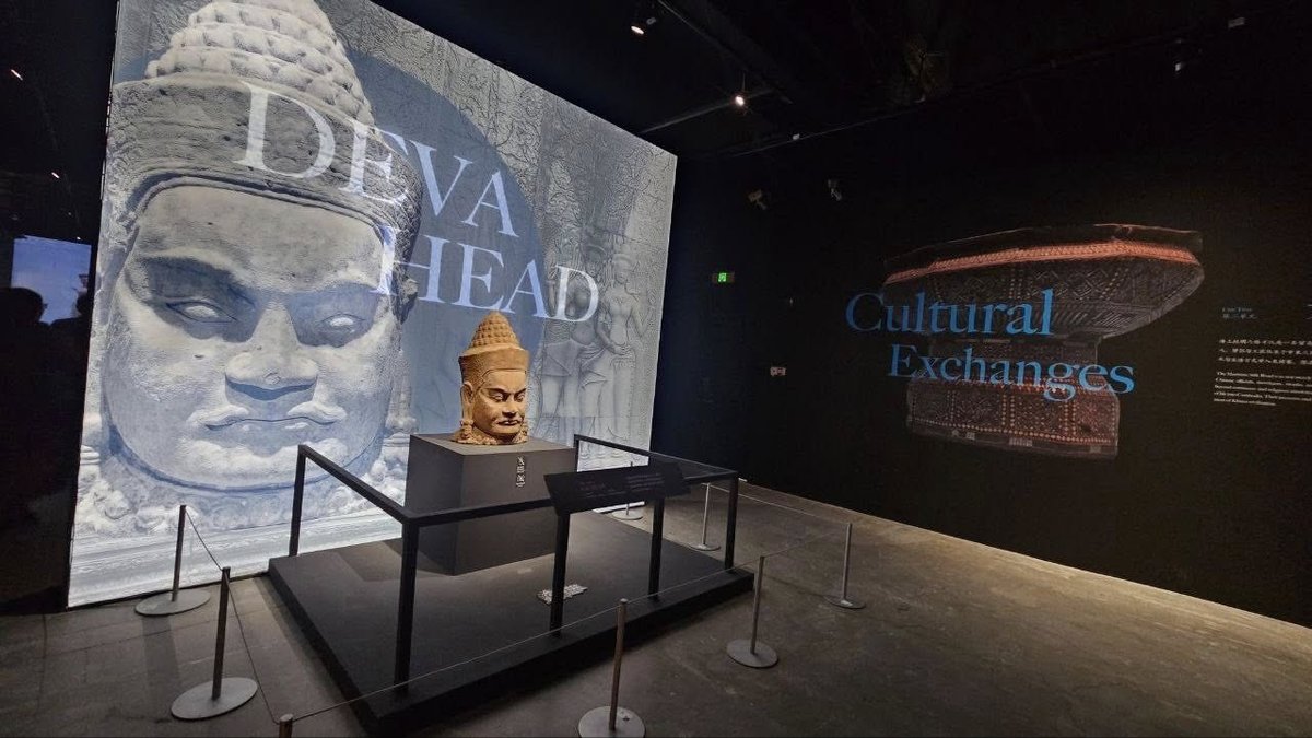 122件高棉文物北京展出 临时展览落地Meet You Museum