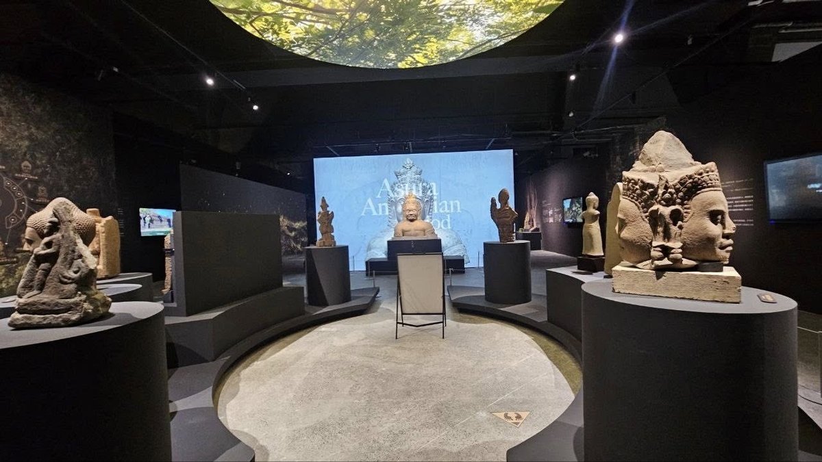 122件高棉文物北京展出 临时展览落地Meet You Museum