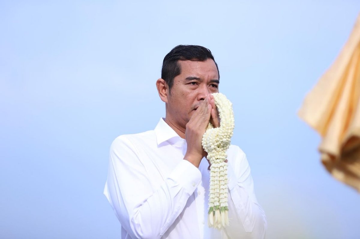 奥多棉吉省与暹粒省举办仪式 移交毗湿奴骑金翅鸟雕像