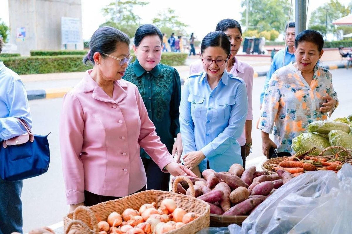 孟森安支持磅湛省推广高棉产品市场 旨在提升本地收入