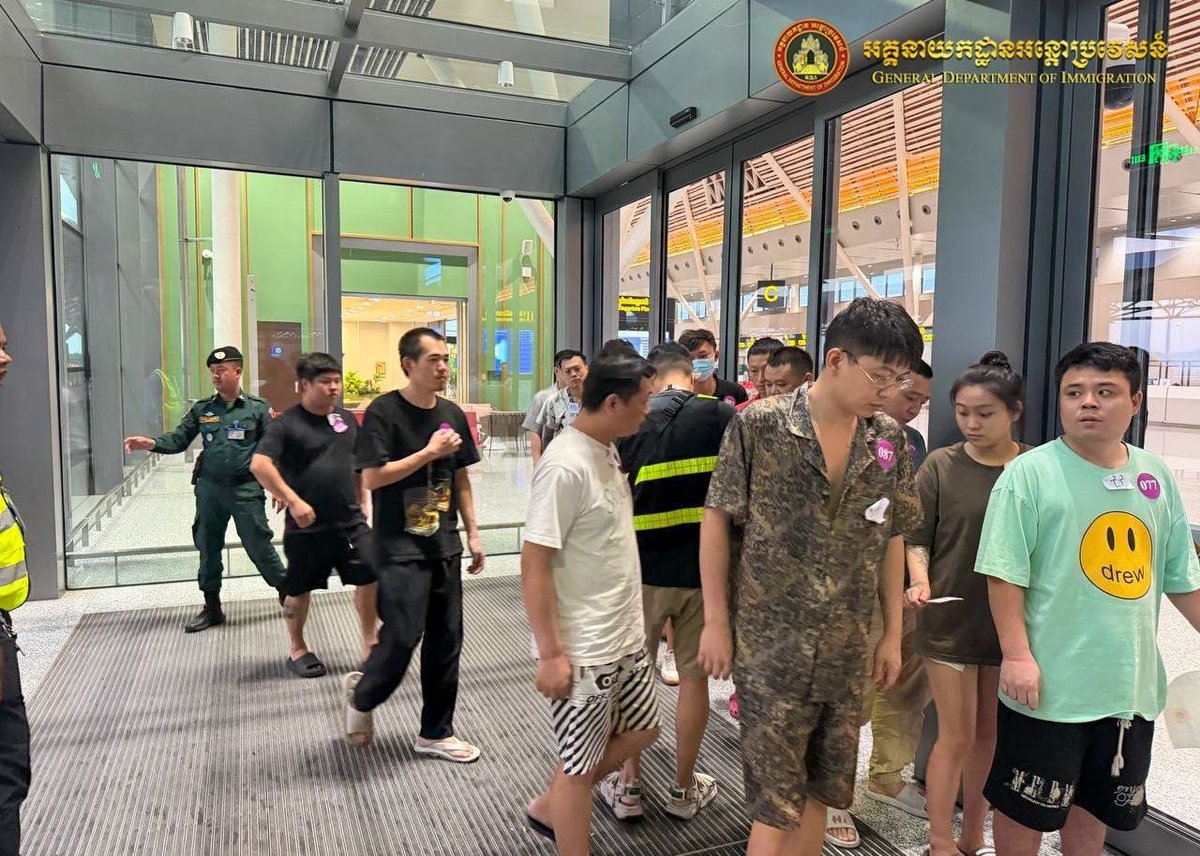 柬埔寨驱逐近4000名外籍人员 涉网诈及非法居留