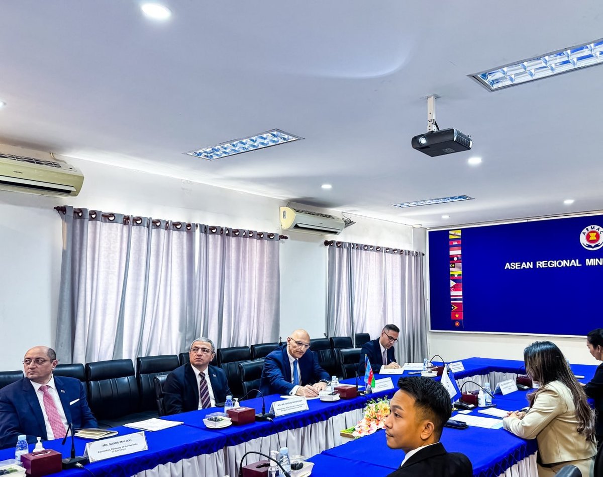 东盟地雷行动中心接待阿塞拜疆代表团 探讨人道排雷合作