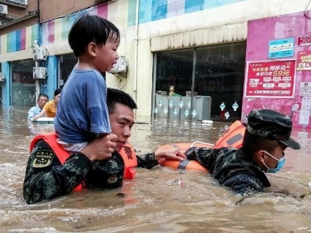 中国南方及中部地区强降雨引发洪灾 死亡人数超20人