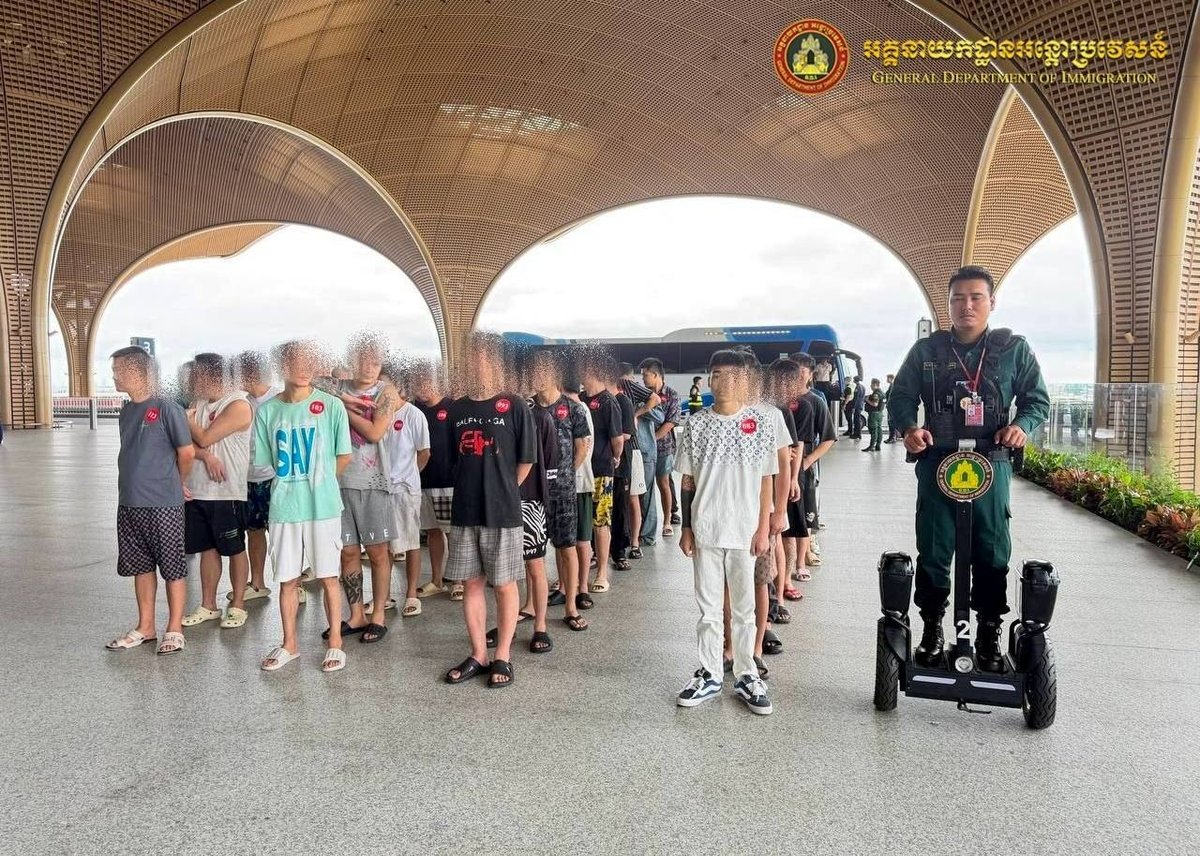 柬埔寨遣返165名涉网诈中国籍人员 严打非法网络活动