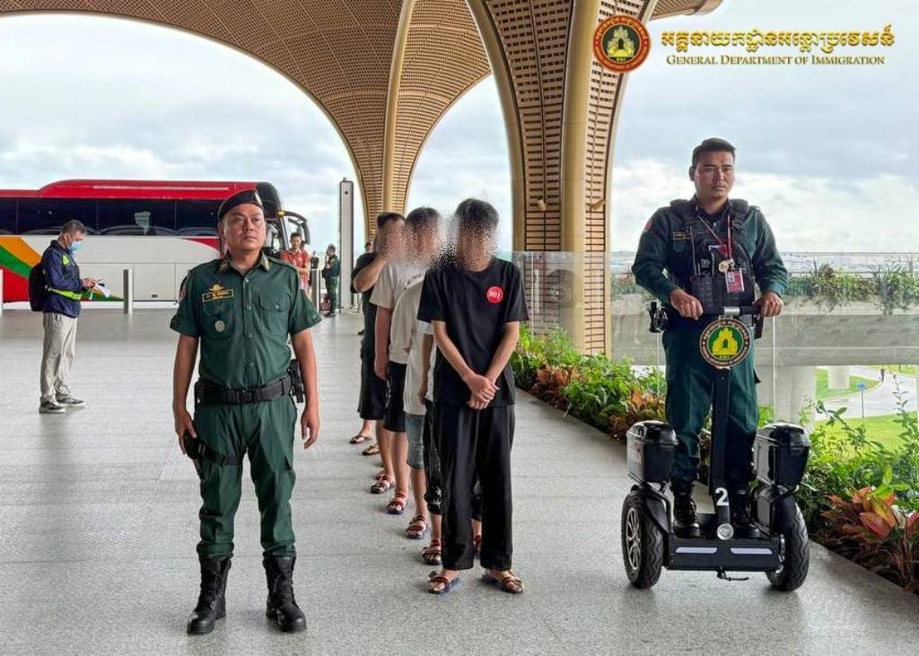 173名涉诈中国籍人员被遣返 柬埔寨严打跨境网诈