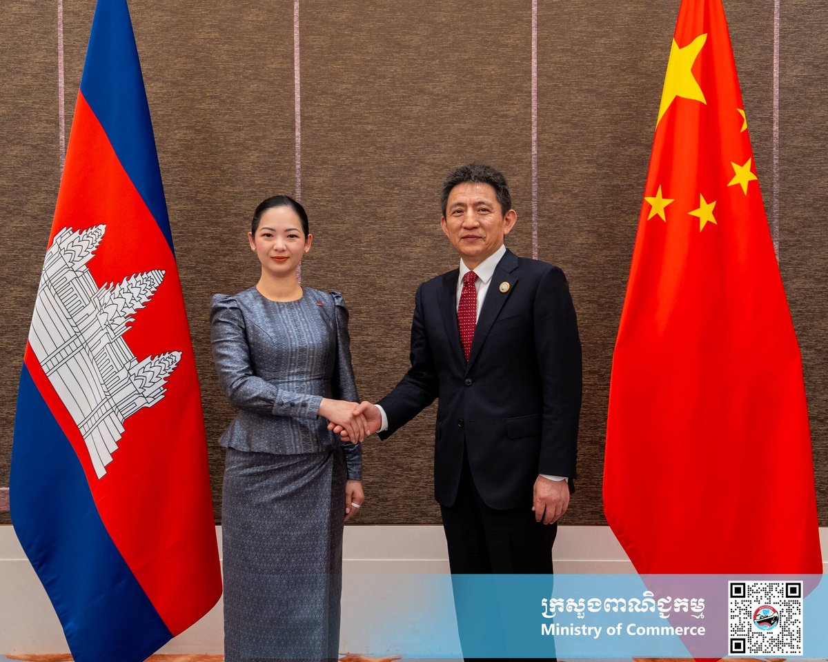 柬埔寨商务部与中国商务部苏州会晤 探讨双边贸易合作