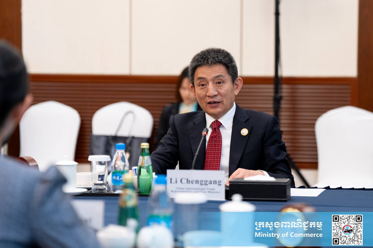 柬埔寨商务部与中国商务部苏州会晤 探讨双边贸易合作