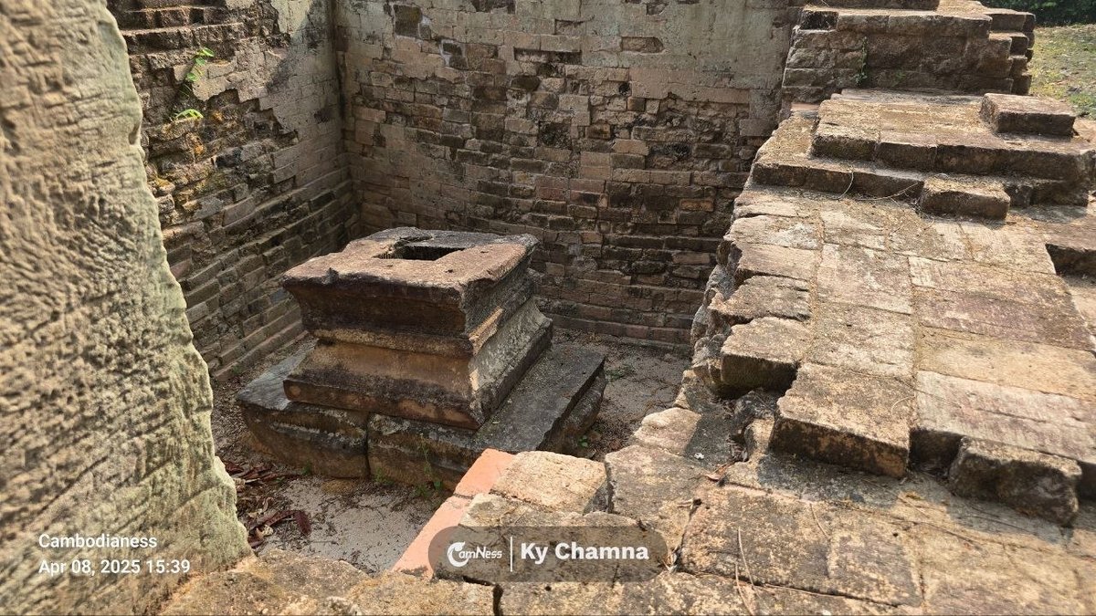 暹粒旧国际机场旁发现10世纪高棉古迹特拉邦勒普寺