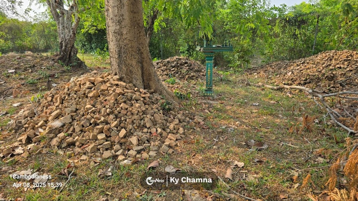 暹粒旧国际机场旁发现10世纪高棉古迹特拉邦勒普寺
