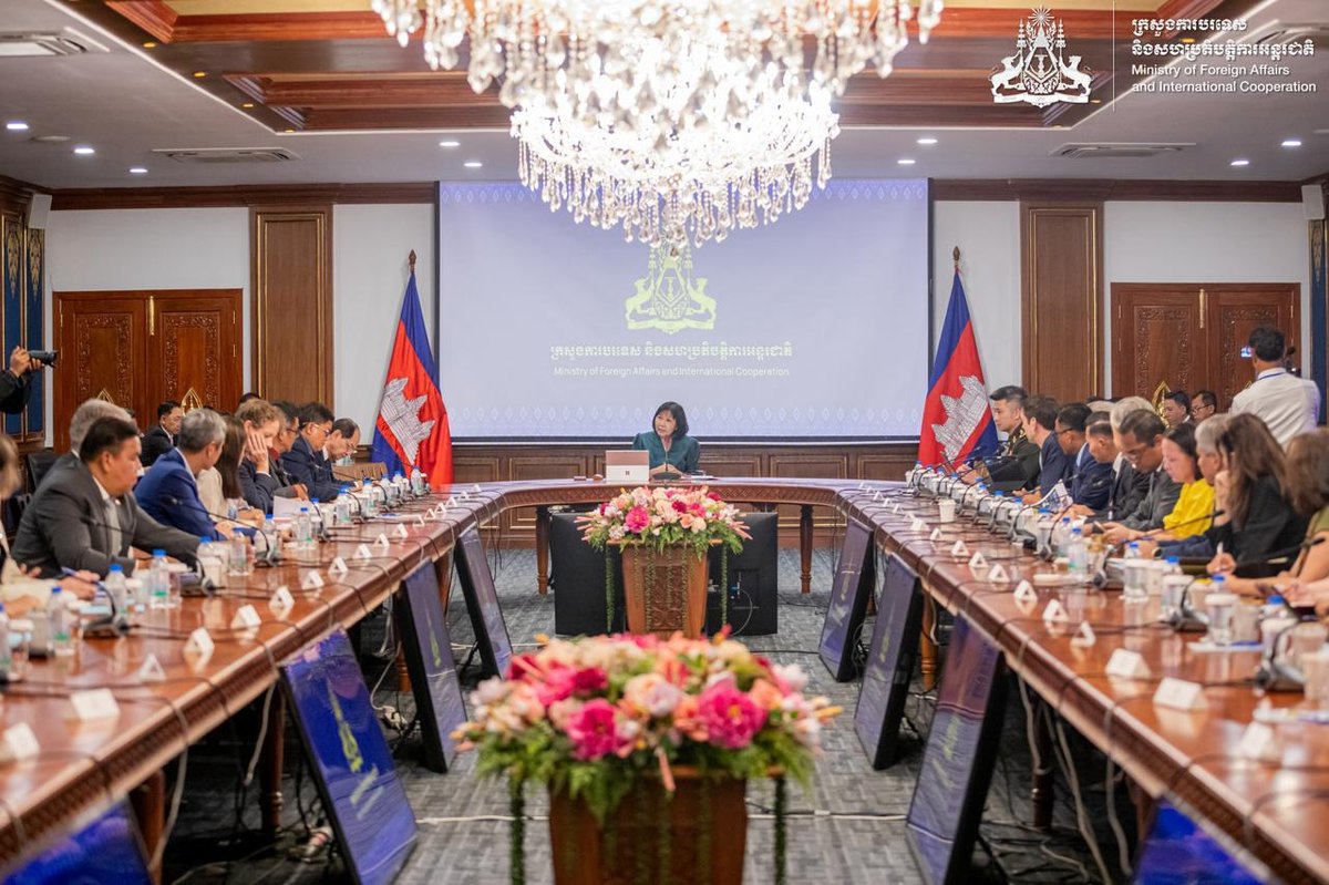 柬埔寨就泰国终止海上协议向外交使团通报 拟启动联合国调解