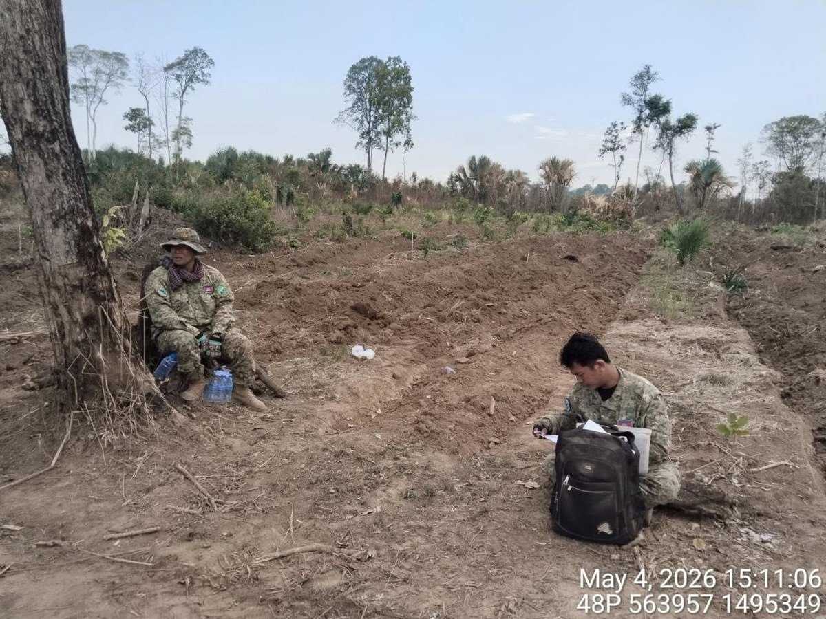 上丁省柏朗野生动物保护区 发现3起非法侵占林地案件