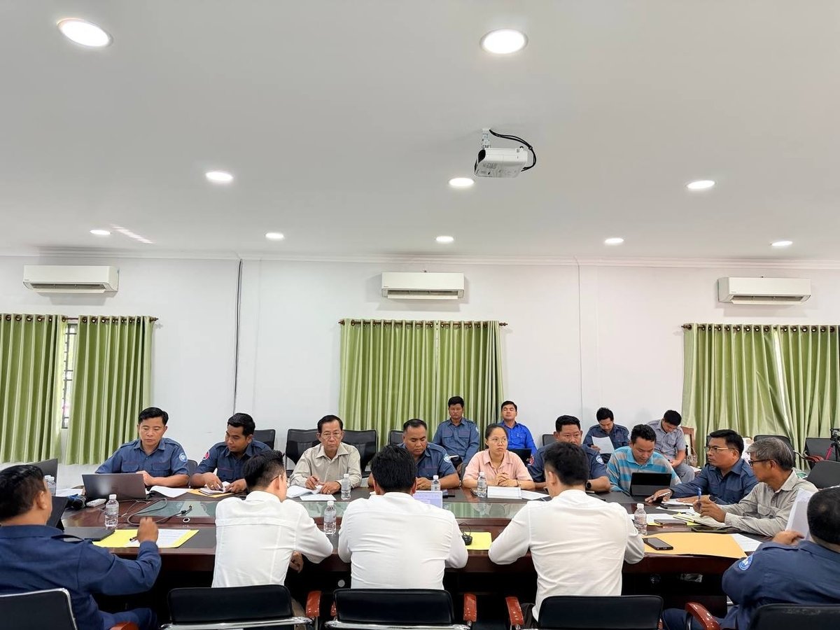 国土部官员赴磅清扬省 召开内部审计工作会议