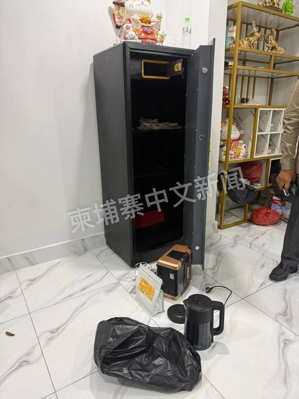 波贝市打击网络诈骗行动 查获可疑设备并拘留84名外籍人员