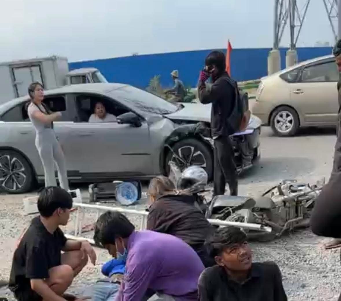 永旺3附近发生严重车祸 肇事车追尾致1人死亡