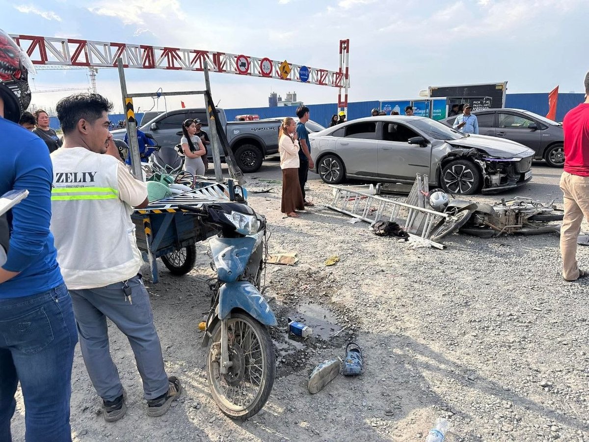 永旺3附近发生严重车祸 肇事车追尾致1人死亡