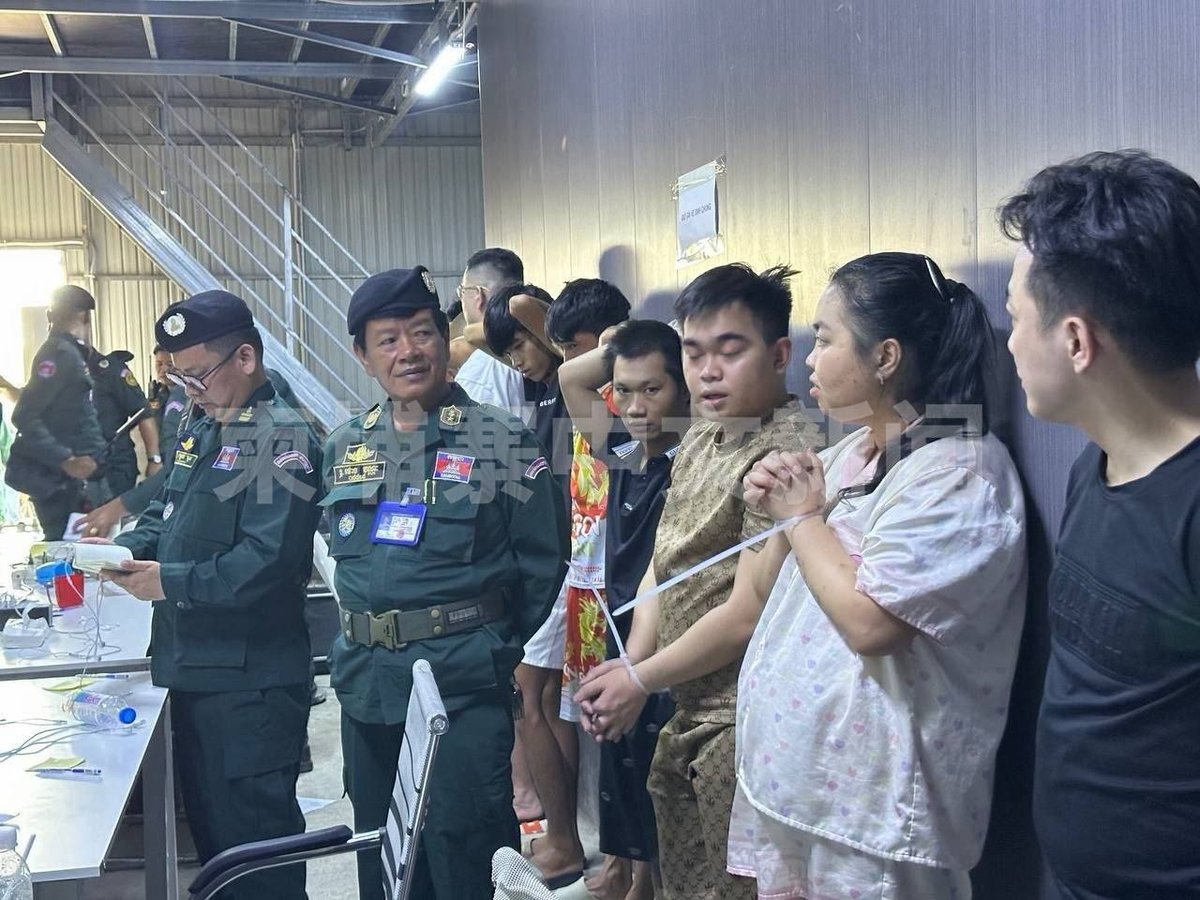 柴楨省巴維市搗毀兩處網詐窩點 逮捕111名多國籍嫌犯