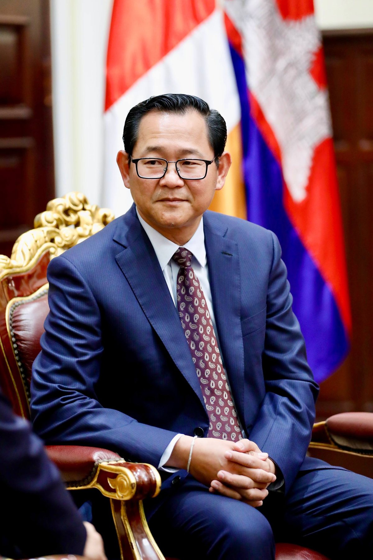 柬埔寨司法部与韩国大使会谈 重点打击网络诈骗犯罪
