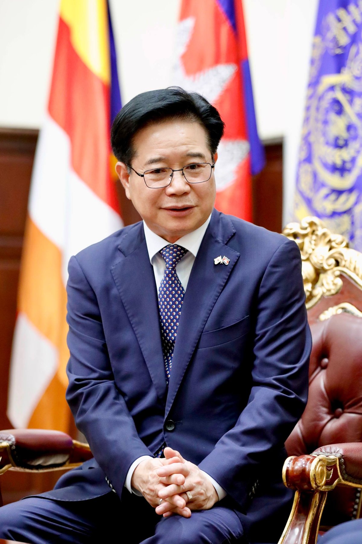 柬埔寨司法部与韩国大使会谈 重点打击网络诈骗犯罪