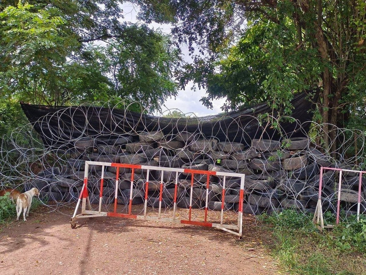 柬埔寨要求泰国拆除边境障碍物 恢复居民土地使用权