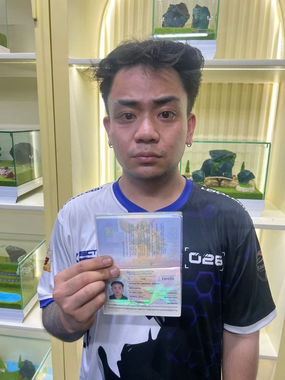 堆谷区查获6名非法居留印尼人 涉嫌波贝流窜犯罪