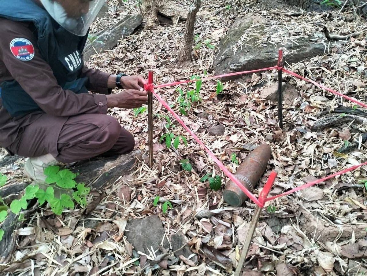 柬埔寨地雷行动中心启动柏威夏寺周边排雷 获联合国教科文组织支持