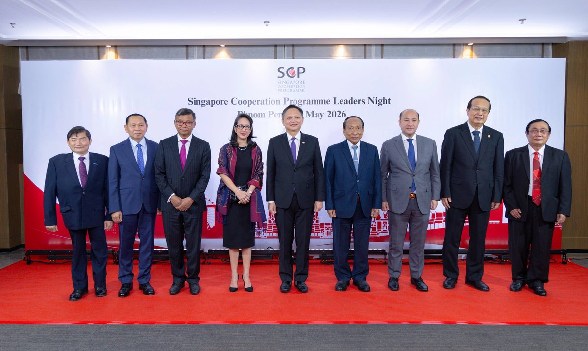 劳工部部长兴索出席新加坡合作项目领导晚宴 强化双边关系