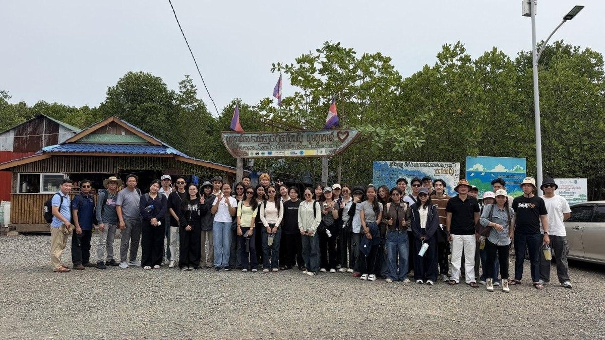 皇家金边大学国际商务系学生于5月1日至3日赴贡布开展实地调研