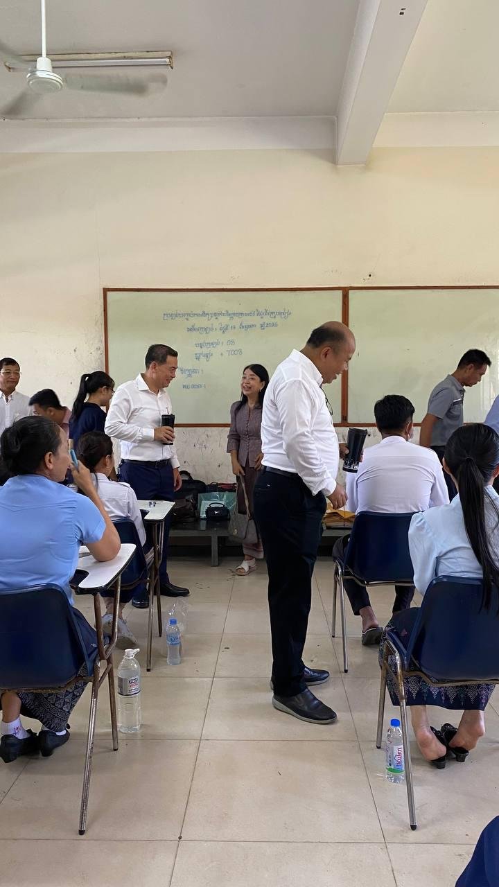 皇家金边大学举办教师升级考试 1655名学员参加