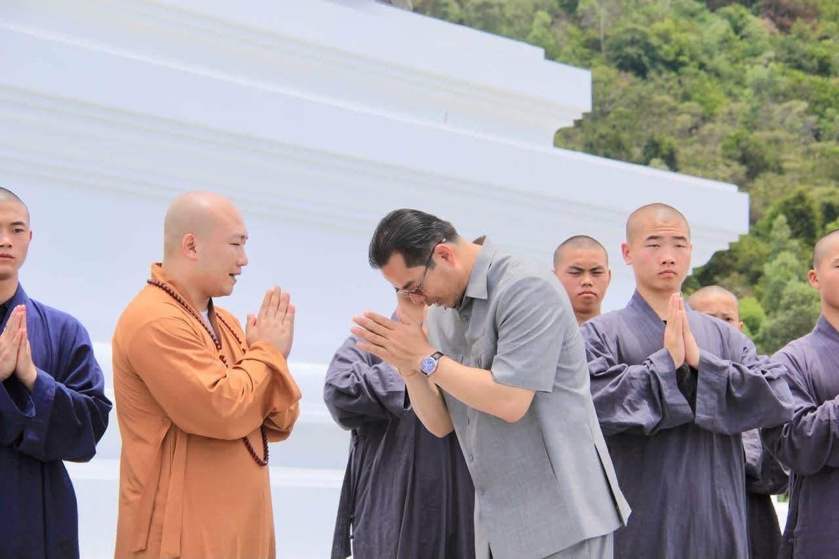 少林寺武僧代表团访问西港 蒙西那省长亲自接见