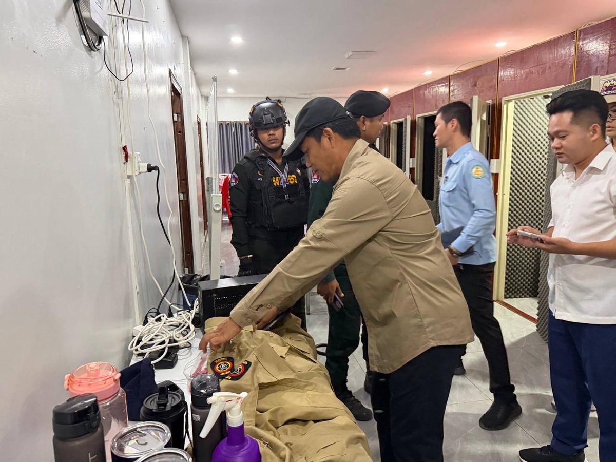 波贝三处可疑电诈窝点遭查处 警方封锁别墅并排查外籍人员
