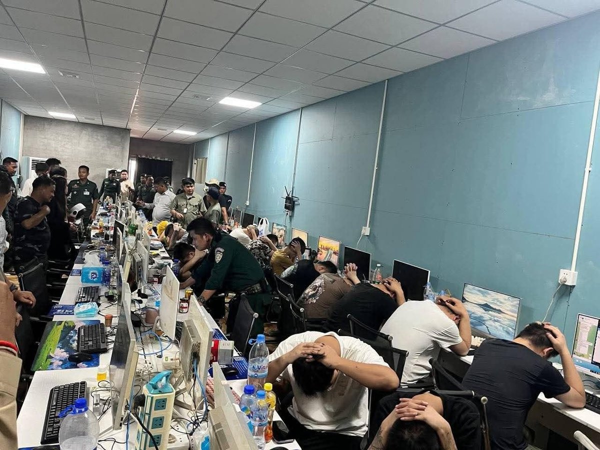 巴域中央广场电诈窝点被捣毁 129名多国籍嫌犯落网