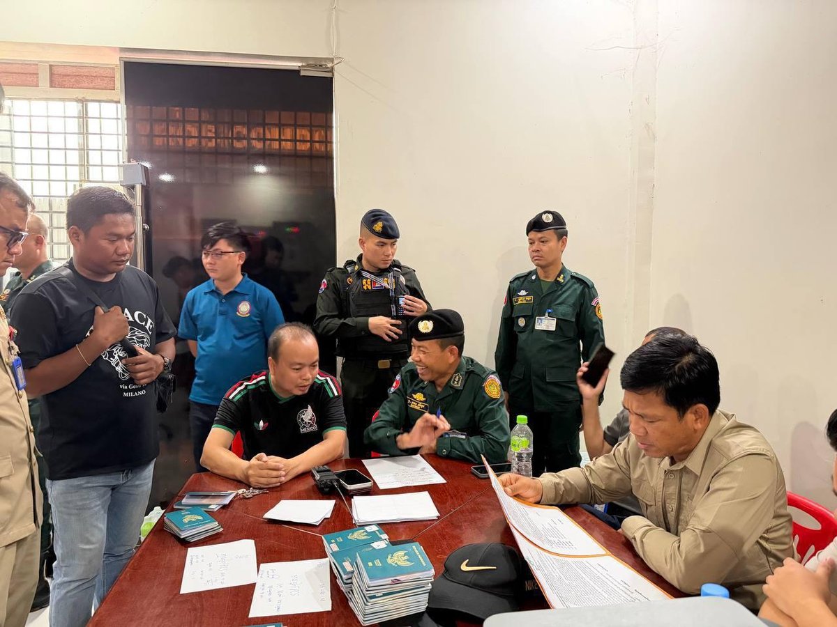 波贝警方突击清查3处大楼 盘查80名印尼籍人员