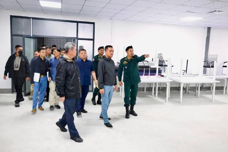 苏速卡视察干拉省打击电诈成果 强调执法力度