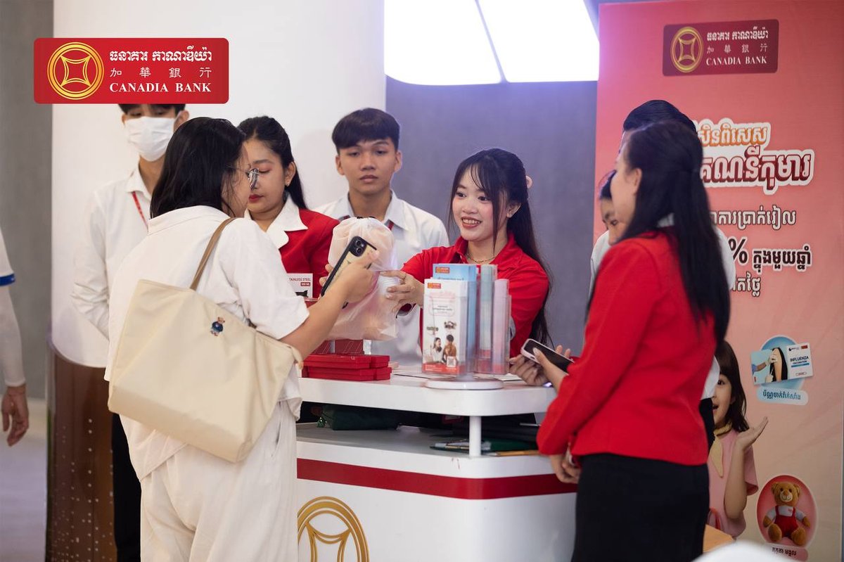 加华银行奥林匹亚商场举办儿童财务与医疗讲座