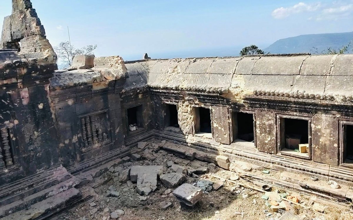 东盟观察团进驻柏威夏寺核查 柬泰边境停火协议落实