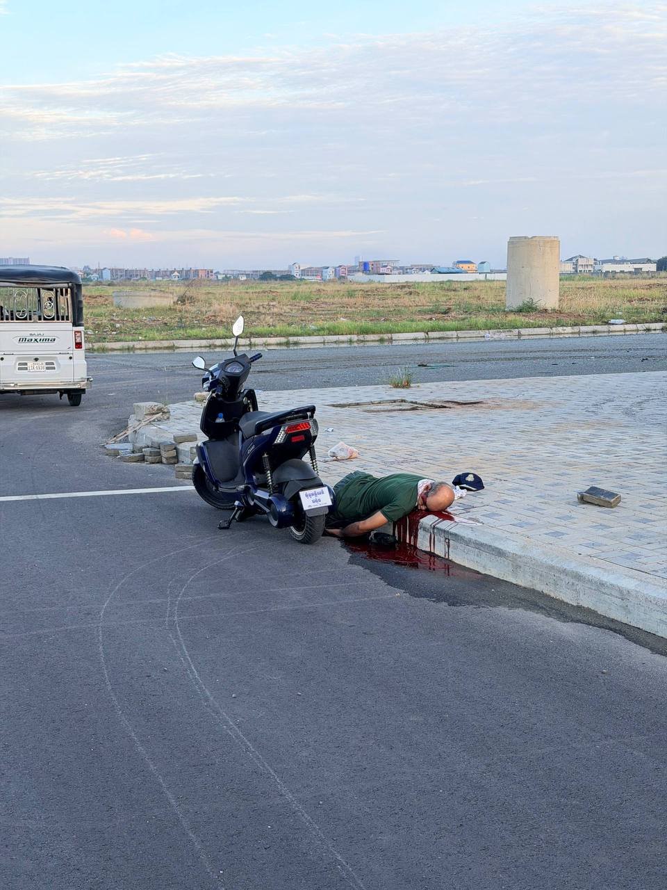 棉芷区60米路发生疑似枪击命案 警方已介入调查