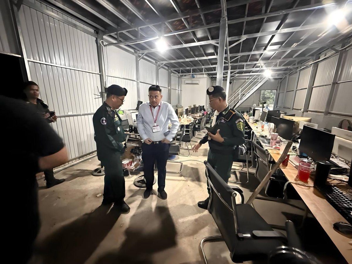巴域市突击捣毁电诈窝点 111名嫌犯落网