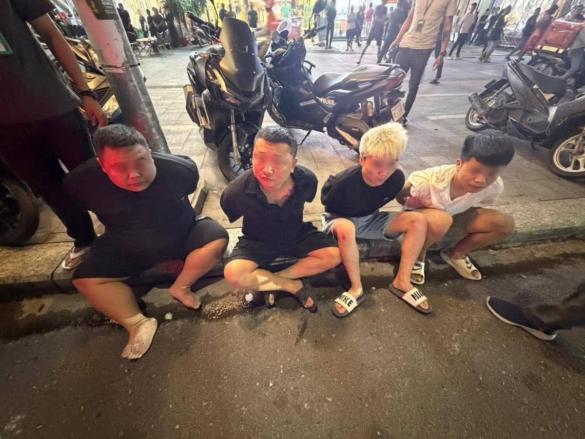 西港警方通报枪战行动细节 5名嫌犯落网 缴获手枪2支