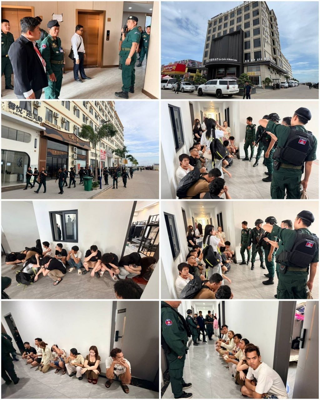 柴桢省重拳清剿电诈窝点 拘捕数百外籍人员查封多处窝点